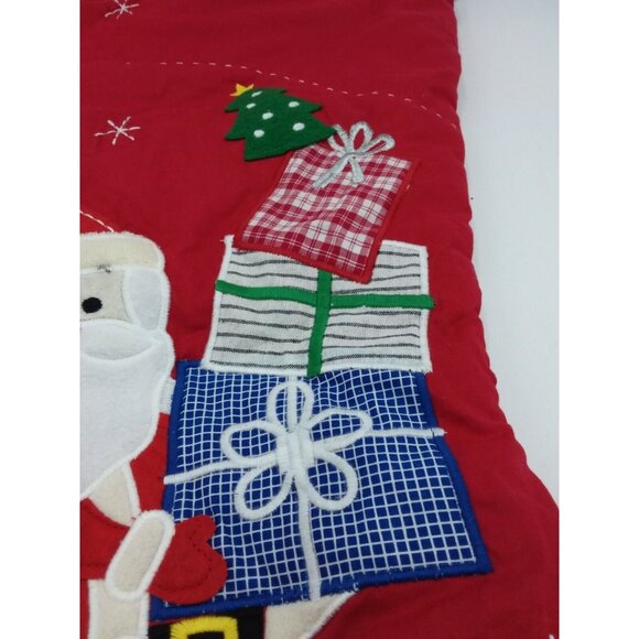 Pottery Barn Kids Daddy Uyen Jumbo Stocking Santa Gifts Holiday Quilted 31.5 in - Picture 4 of 10